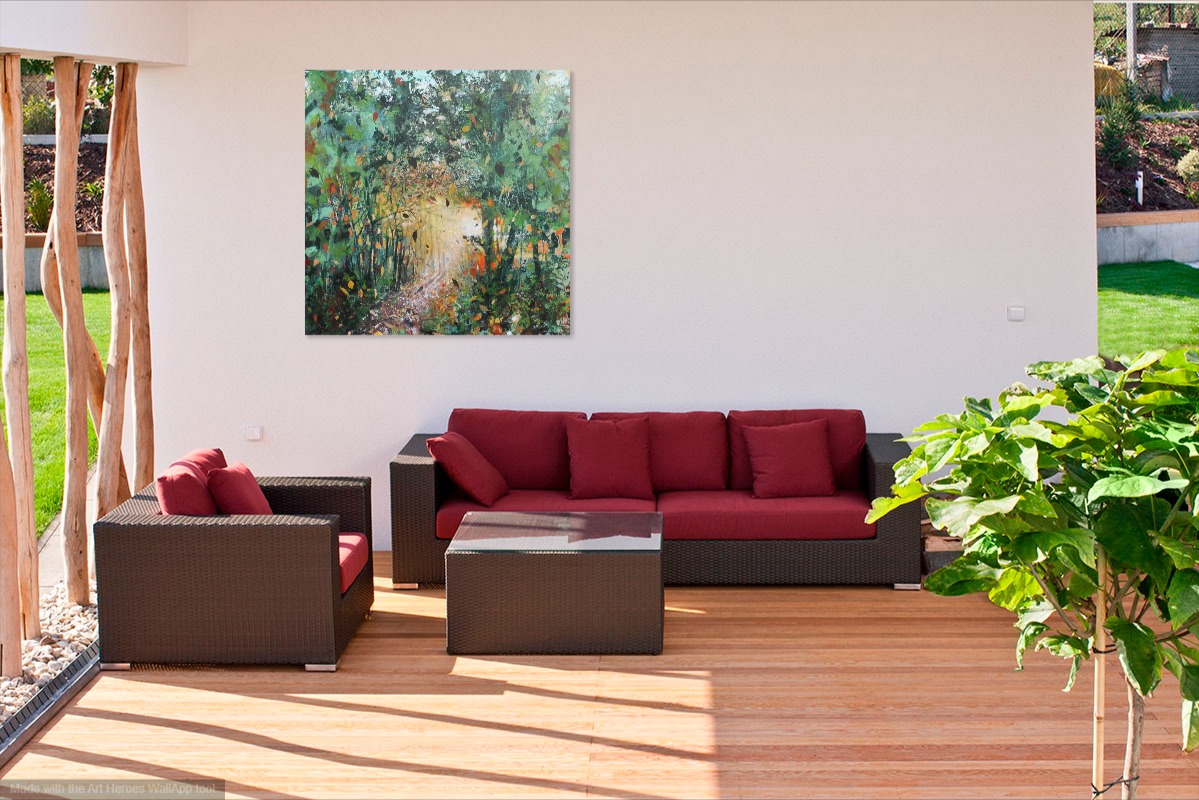 Whispers of Autumn Light in situ